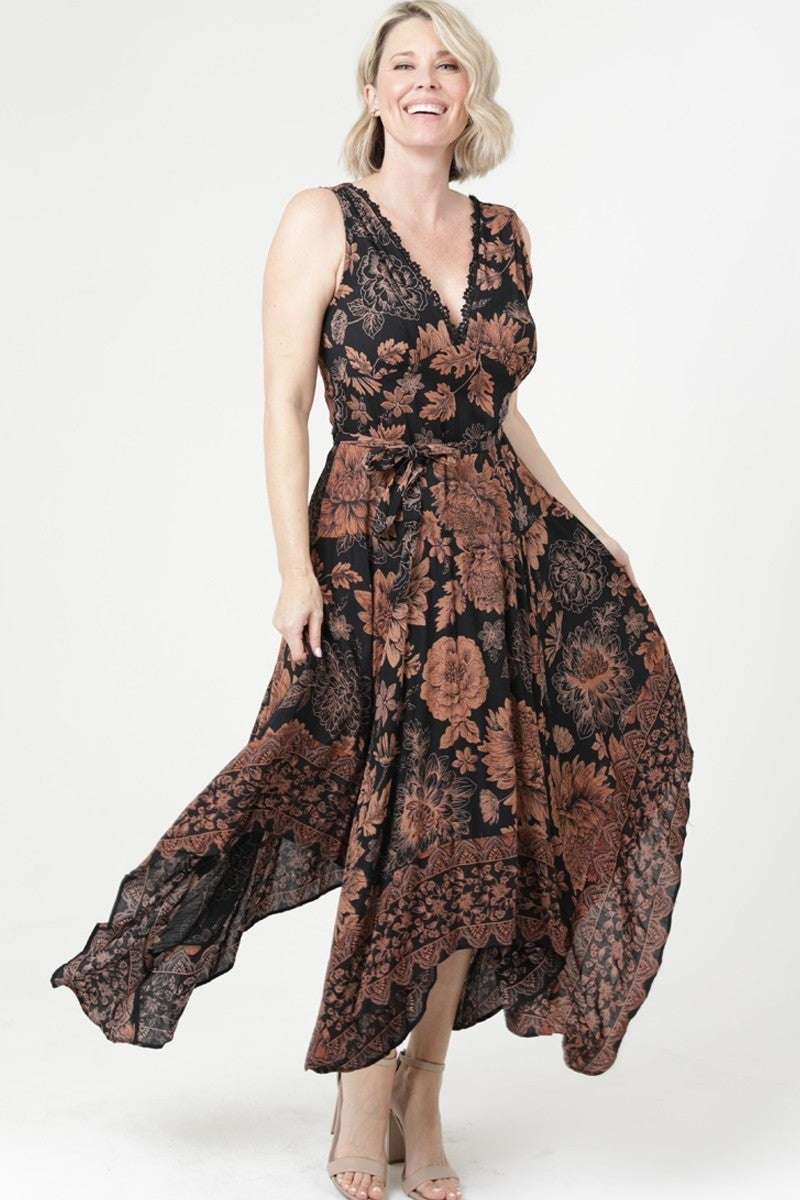 white plus size dress Plus-Size Off-White Long Formal Gown KV1057WC RCT-Nicole-202519 Happy Sailed Midi Dresses Elegant and flattering A Color:SiennaRose (RosyBrown)